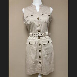 Banana Republic, 2P, Khaki Trench Dress